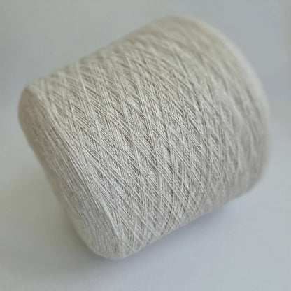 Loro Piana Italian 100% Cashmere Yarn - 2/26Nm - 1300m per 100g - Cream Melange