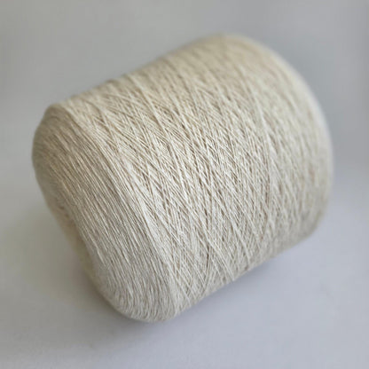 Loro Piana Italian 100% Cashmere Yarn - 2/26Nm - 1300m per 100g - Cream Pink Melange