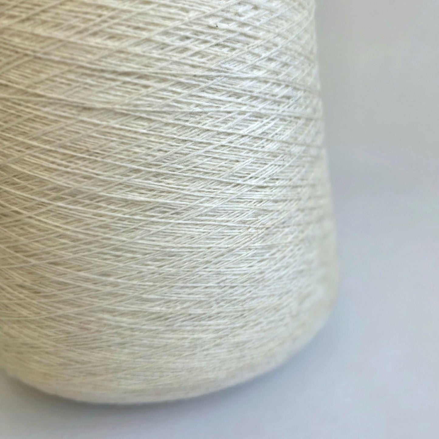 Loro Piana Italian 100% Cashmere Yarn - 1300m per 100g - Ivory White - Whole Cone 480g - Extra 10 off Discount