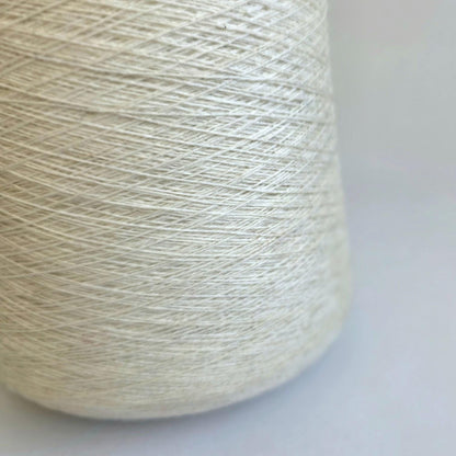 Loro Piana Italian 100% Cashmere Yarn - 1300m per 100g - Ivory White - Whole Cone 480g - Extra 10 off Discount