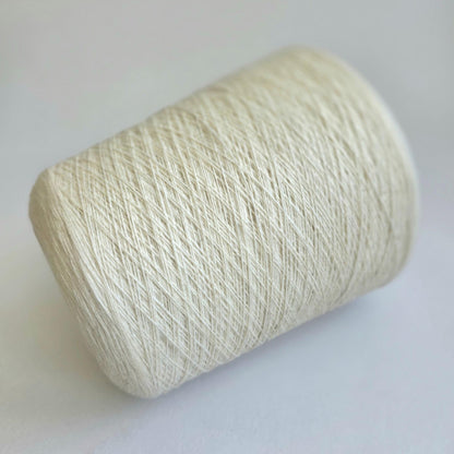 Loro Piana Italian 100% Cashmere Yarn - 1300m per 100g - Ivory White - Whole Cone 480g - Extra 10 off Discount