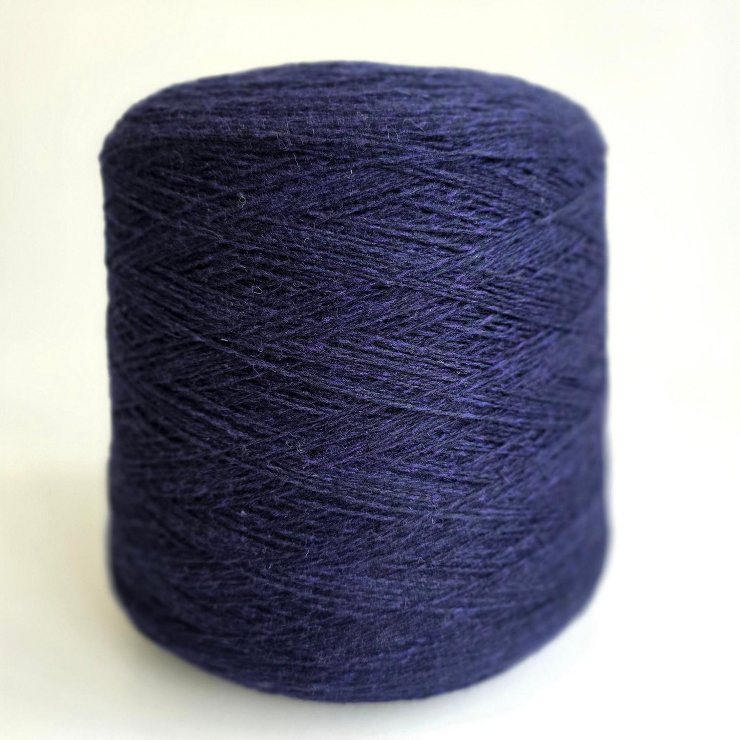 100% Yak -  Light Fingering - 1100m/100g - Navy Blue & Purple AB