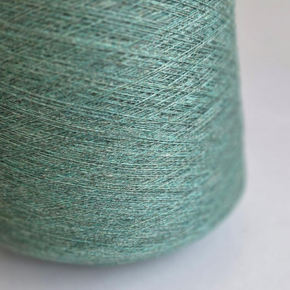 100% Cashmere Yarn - 2/26Nm - 1300m per 100g - Mint Melange