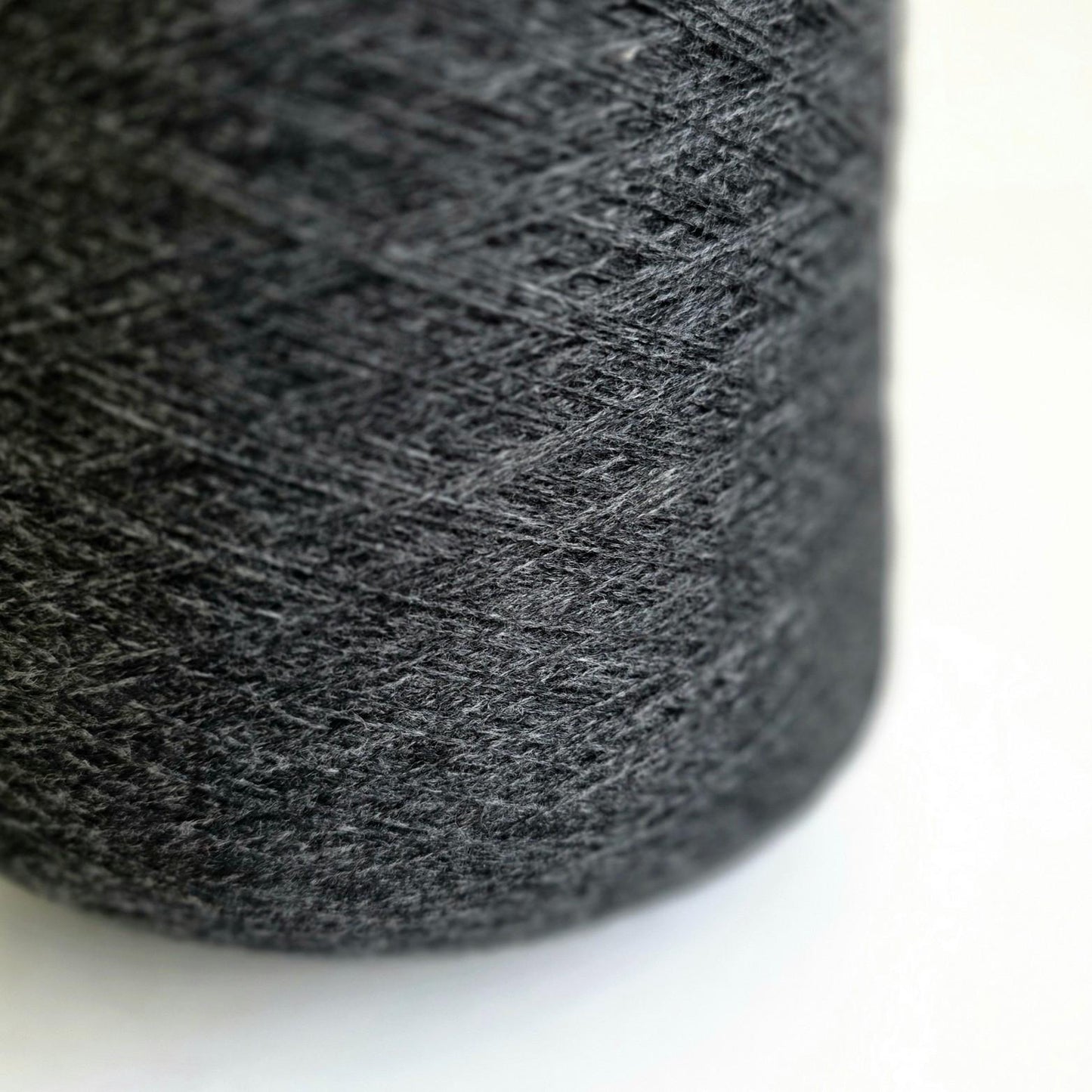 100% Cashmere Yarn - 2/26Nm - 1300m per 100g - Charcoal Ash Melange
