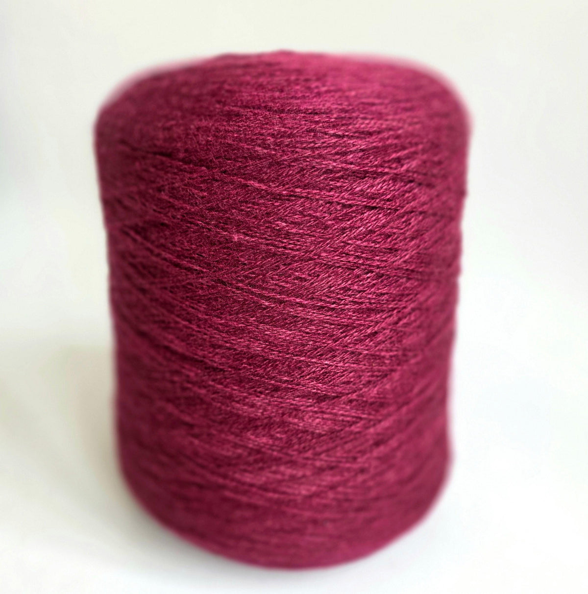 Wine Red 75/25 Cashmere/Mulberry Silk- 2/16Nm - 800m per 100g - Very Lush and Soft - Yarn Texture